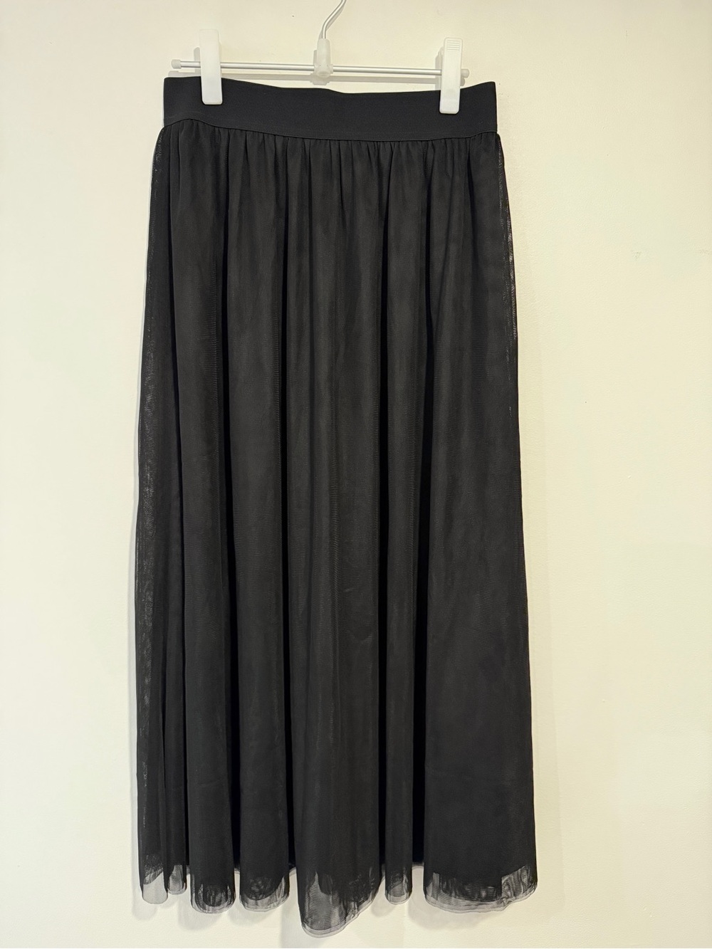 Boden Tulle Maxi Skirt - Black NWOT